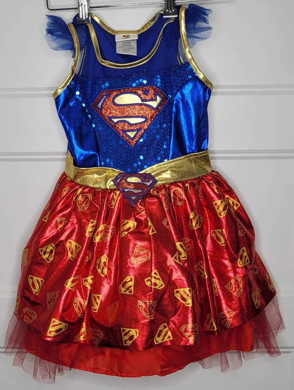 DC Comics Supergirl Halloween Costume Girls Size S